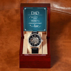 To Dad Openwork Watch
