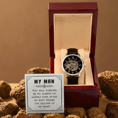 To My Man Openwork Watch